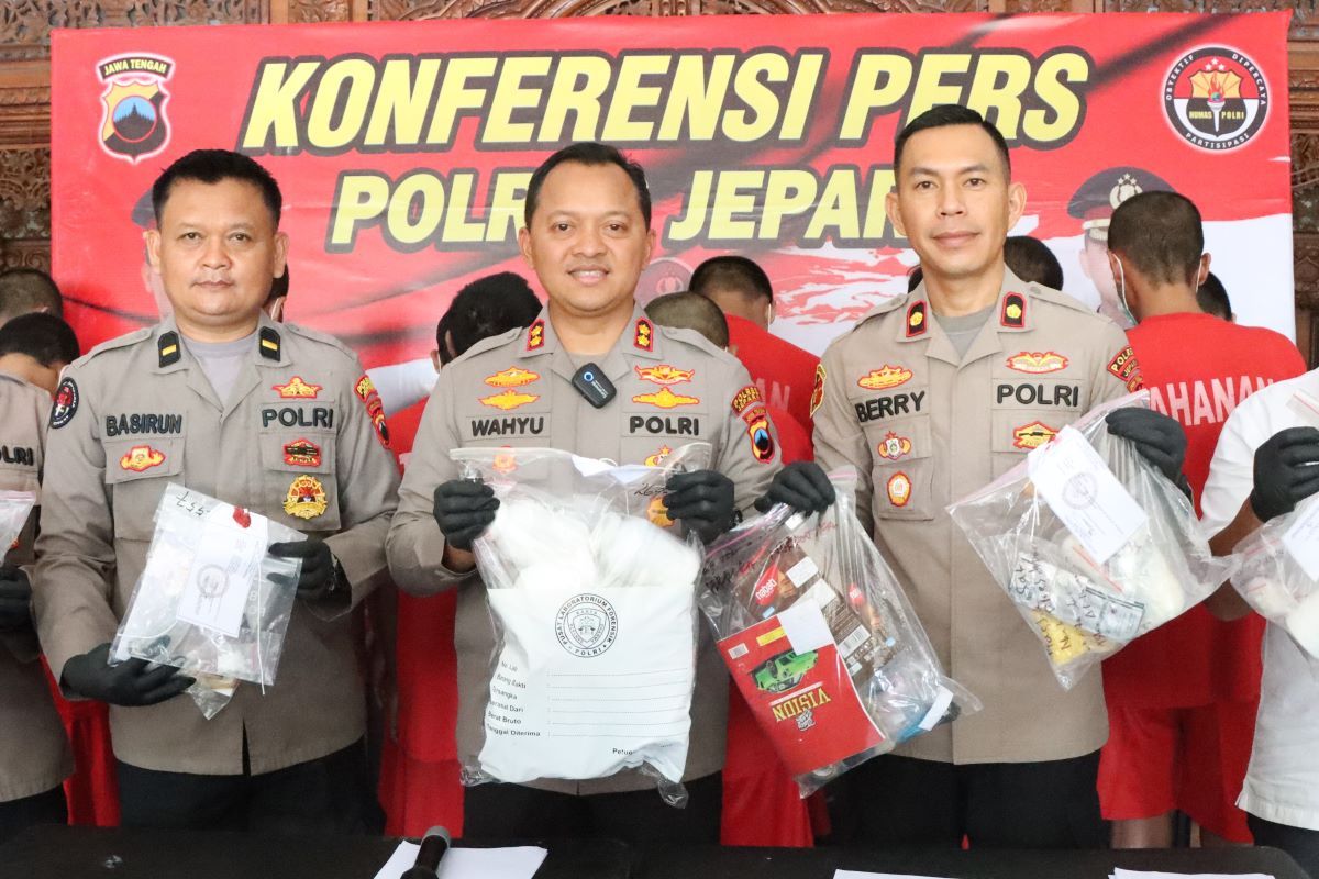 Polres  Jepara ungkap 34 kasus narkoba selama Januari-September