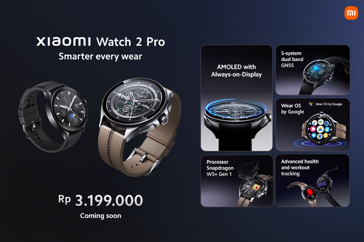 Xiaomi resmi perkenalkan Watch 2 Pro dan Smart Band 8