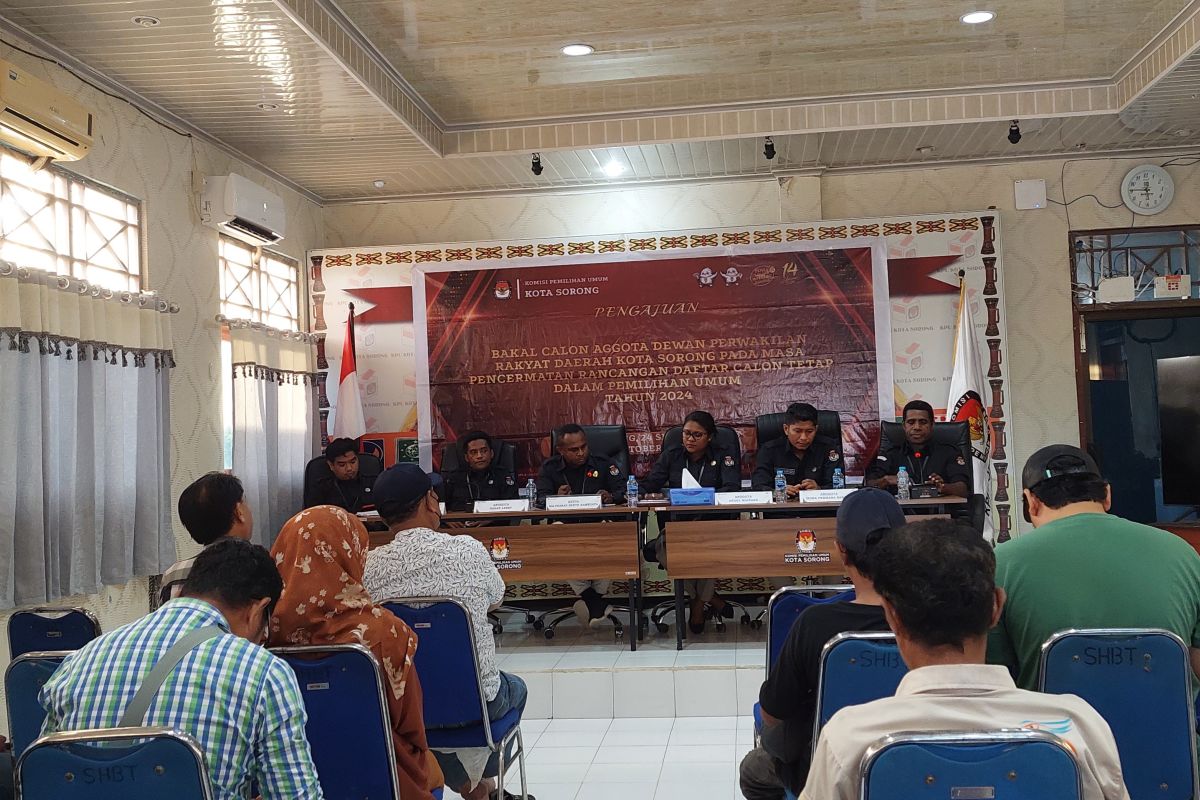 KPU Kota Sorong sebut dana hibah Pemilu 2024 senilai Rp39 miliar