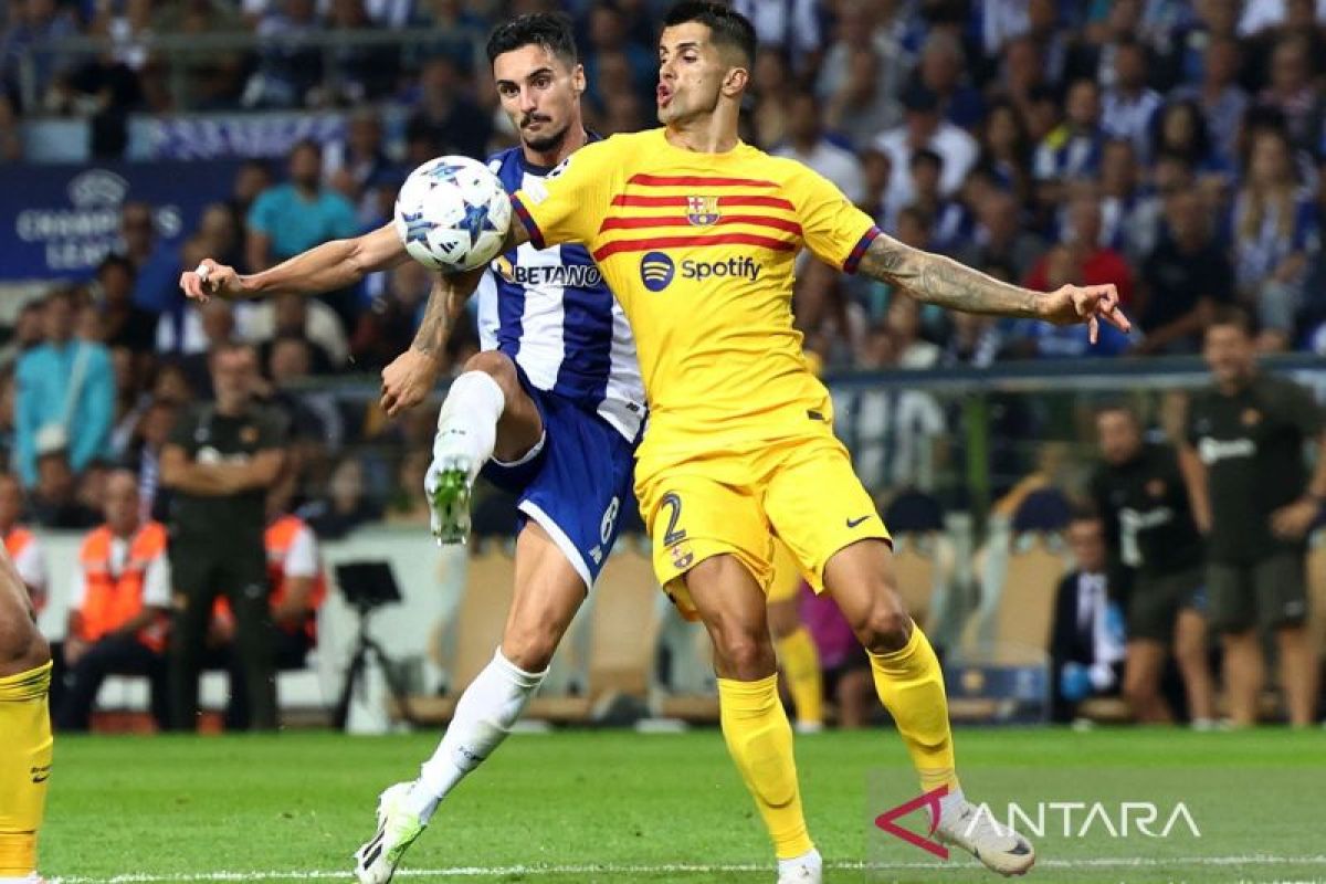 Barcelona menang tipis 1-0 atas FC Porto