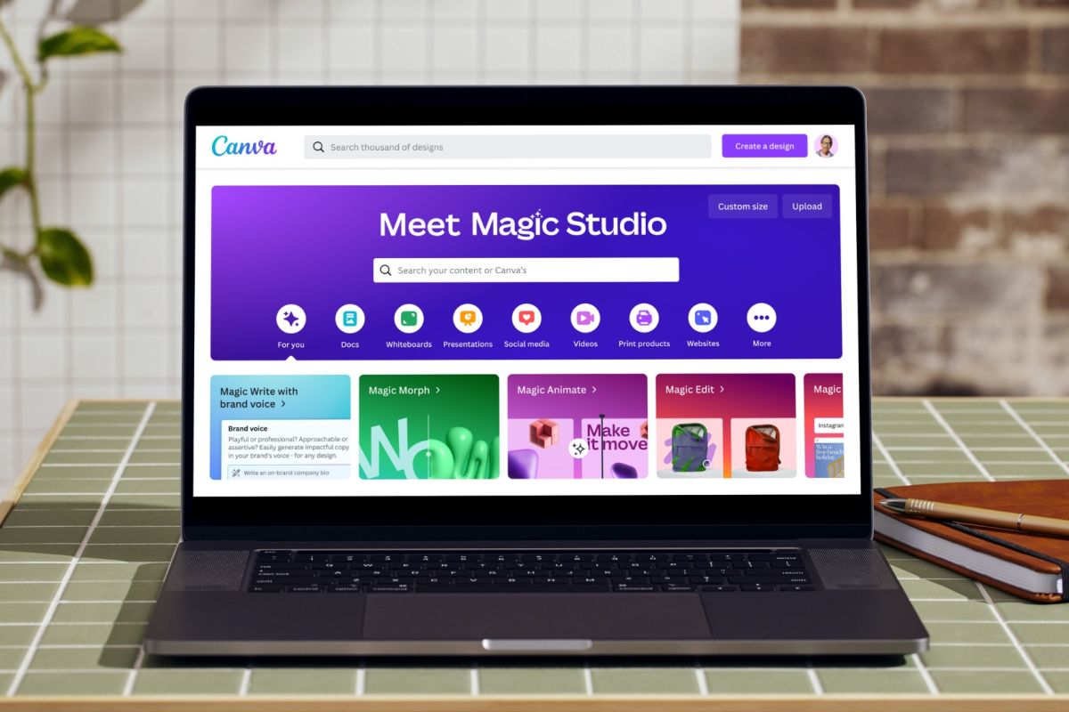 Canva luncurkan Magic Studio, tawarkan platform AI komprehensif