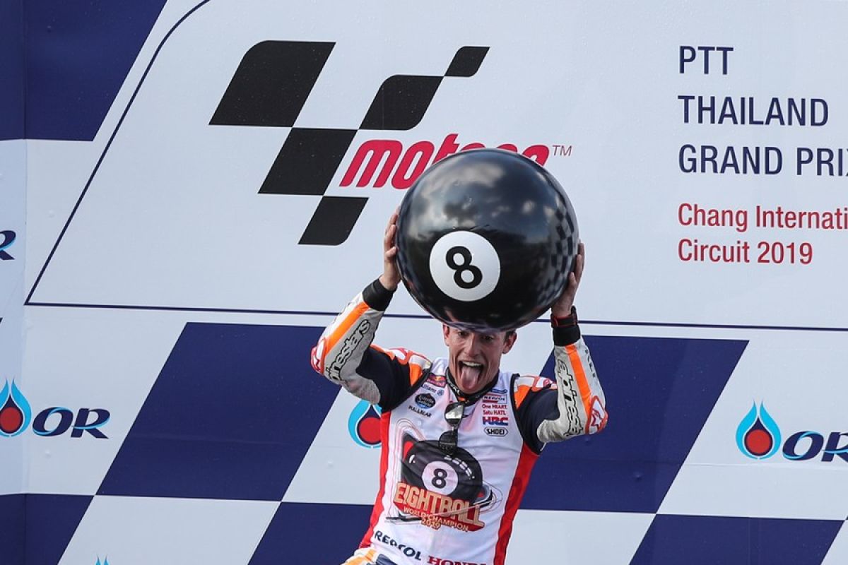 Marquez akan hengkang dari Honda usai enam kali juarai MotoGP
