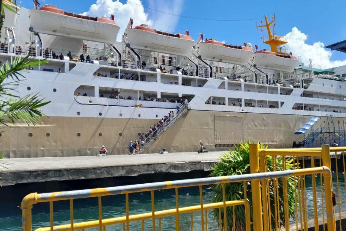 BPS: Jumlah penumpang kapal laut di Maluku turun selama Agustus 2023