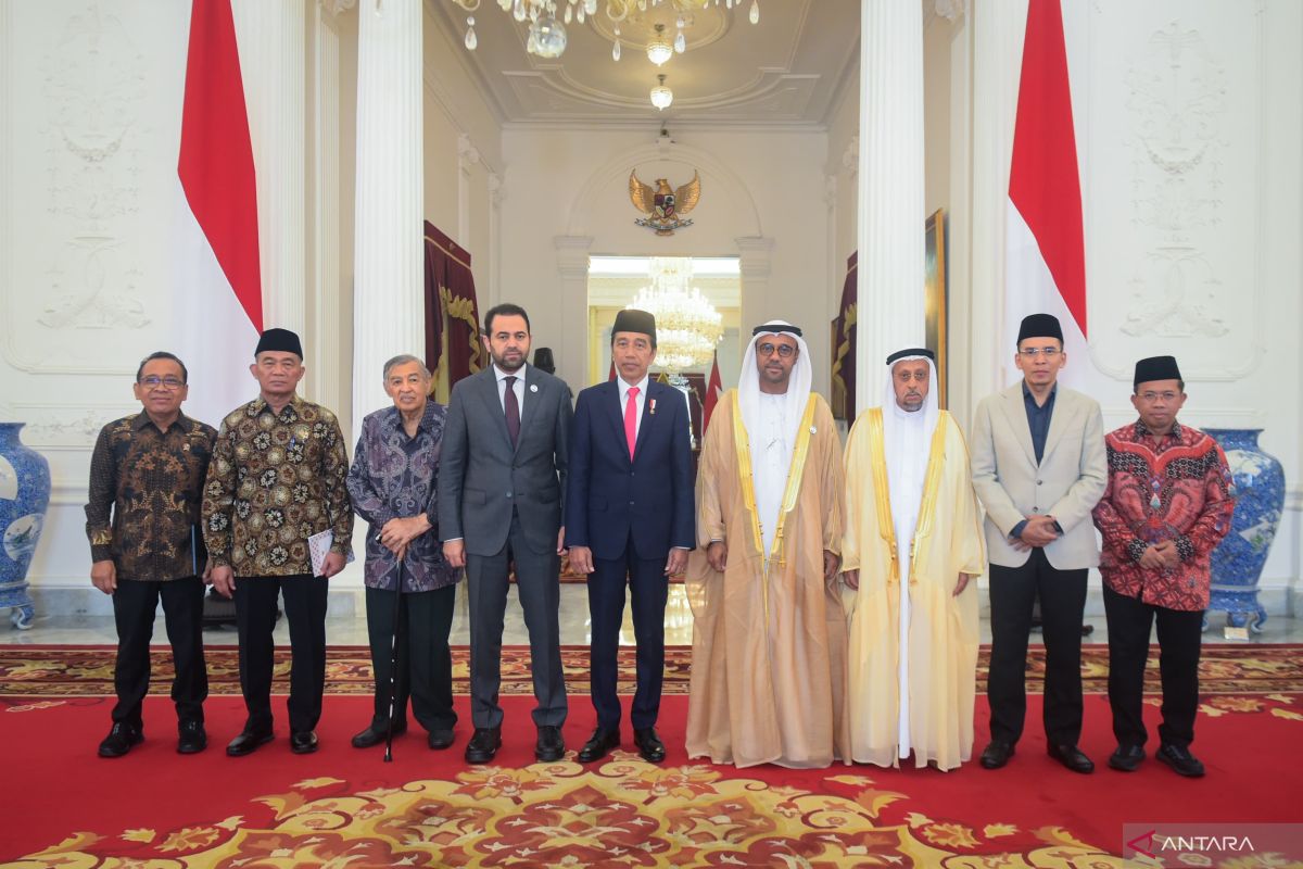 Presiden Jokowi terima Majelis Hukama Muslimin di Istana Merdeka