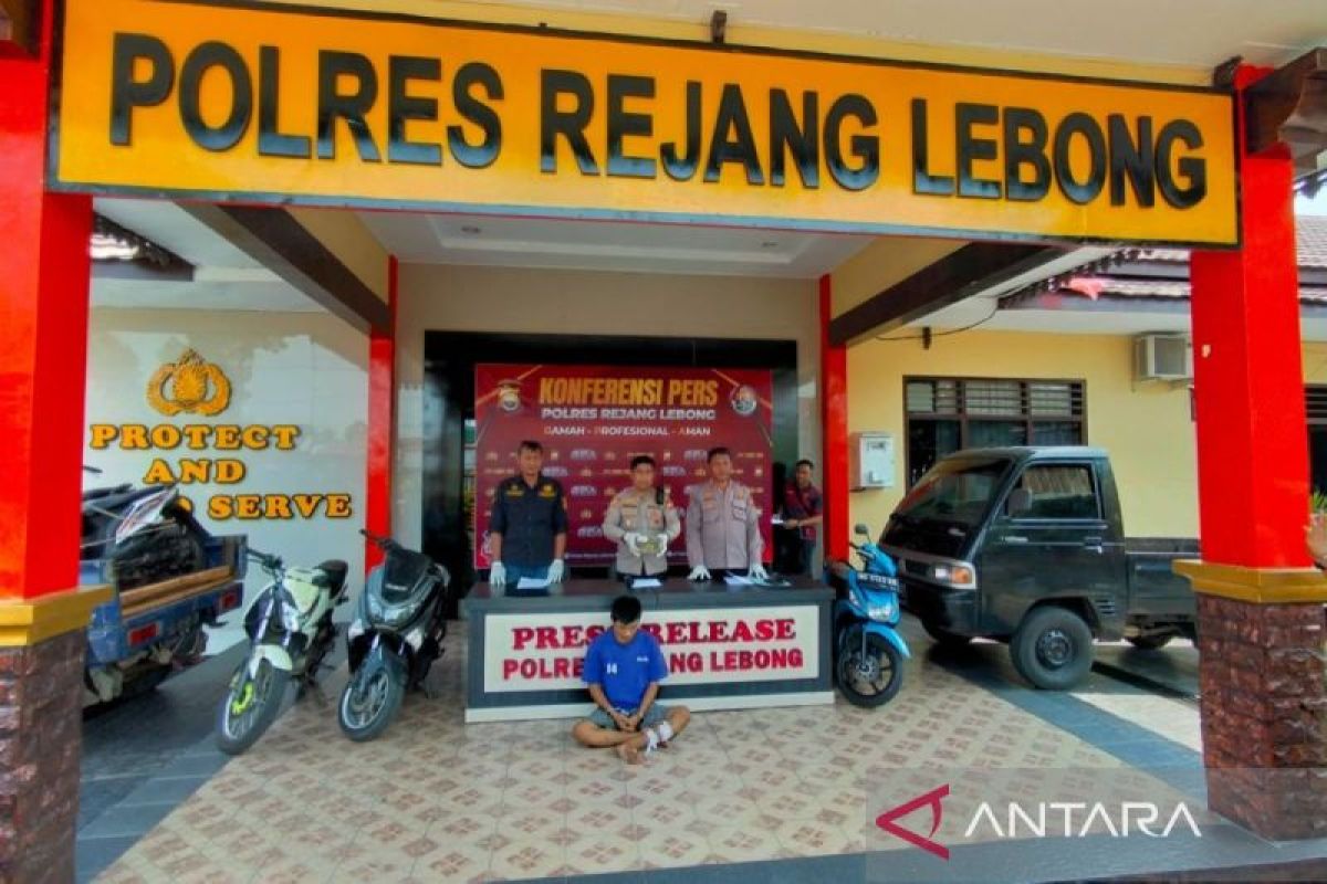 Polisi tangkap pencuri mobil dan belasan motor di Rejang Lebong