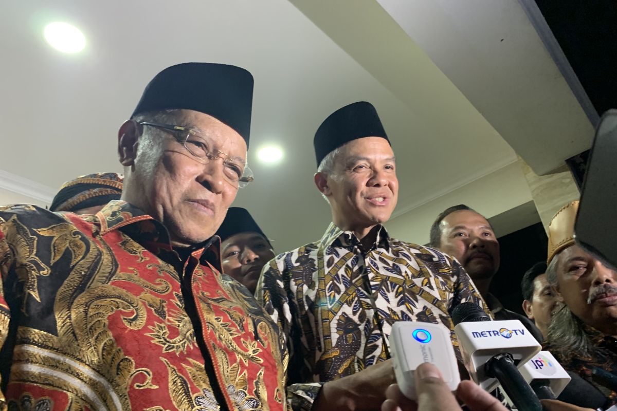 Ganjar senang jika Jusuf Kalla bergabung ke TPN Ganjar Pranowo