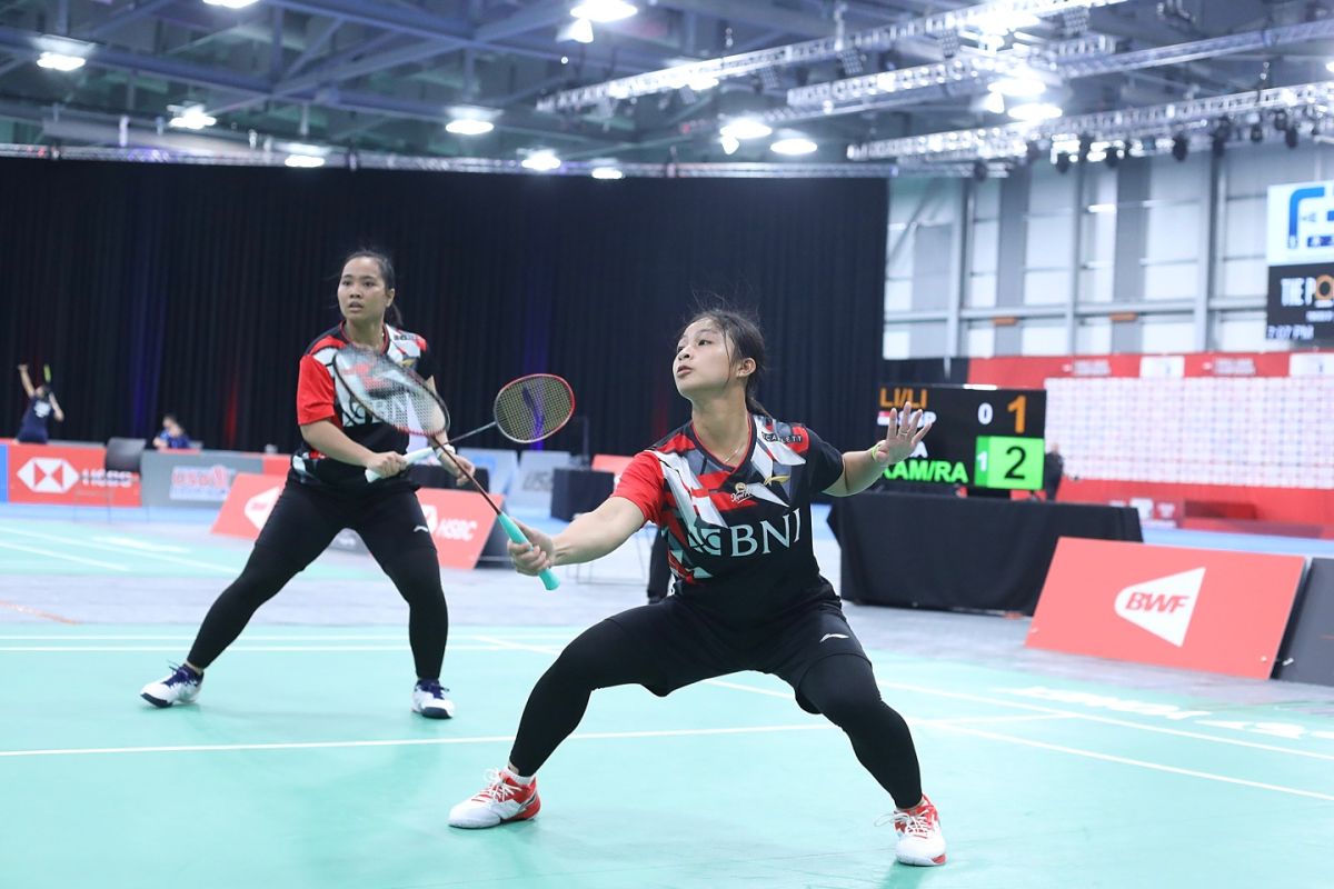 Para wakil Indonesia terus maju di BWF World Junior Championships 2023