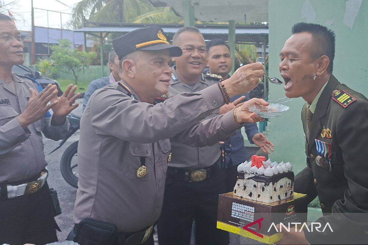 Polsek Batangkuis geruduk Koramil 05, buat prajurit TNI terkejut