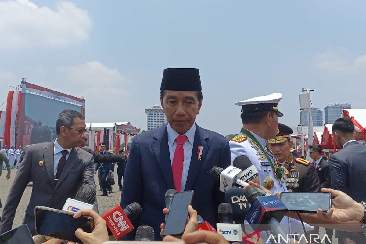 Jokowi: Pergantian panglima TNI masih dalam proses