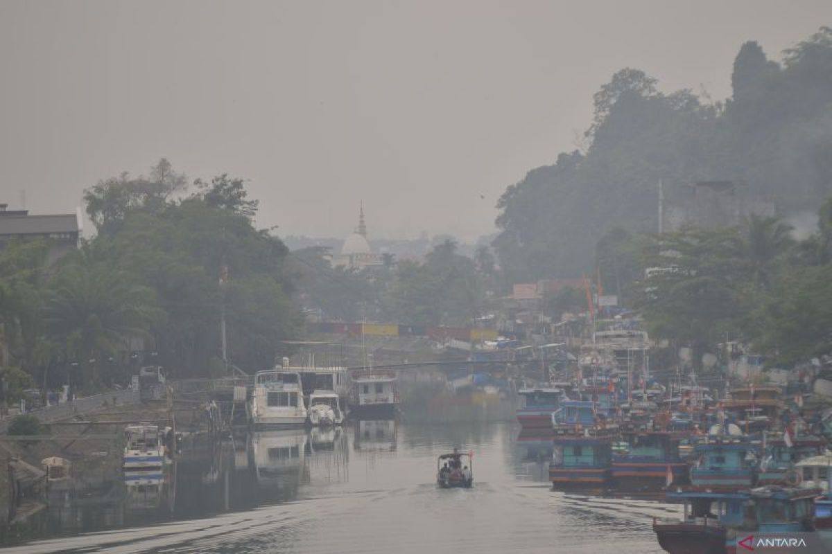 DLH Sumbar: Kabut asap di Padang kiriman dari empat provinsi tetangga