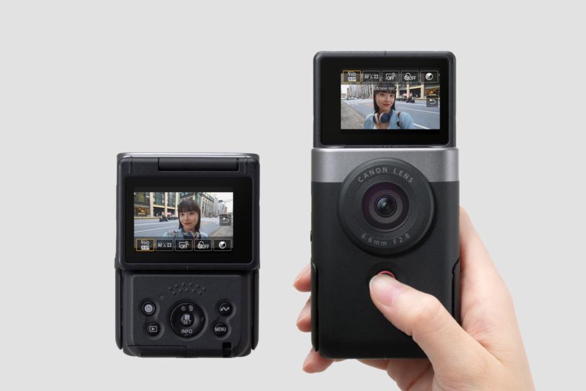 Canon rilis kamera vlogging PowerShot V10