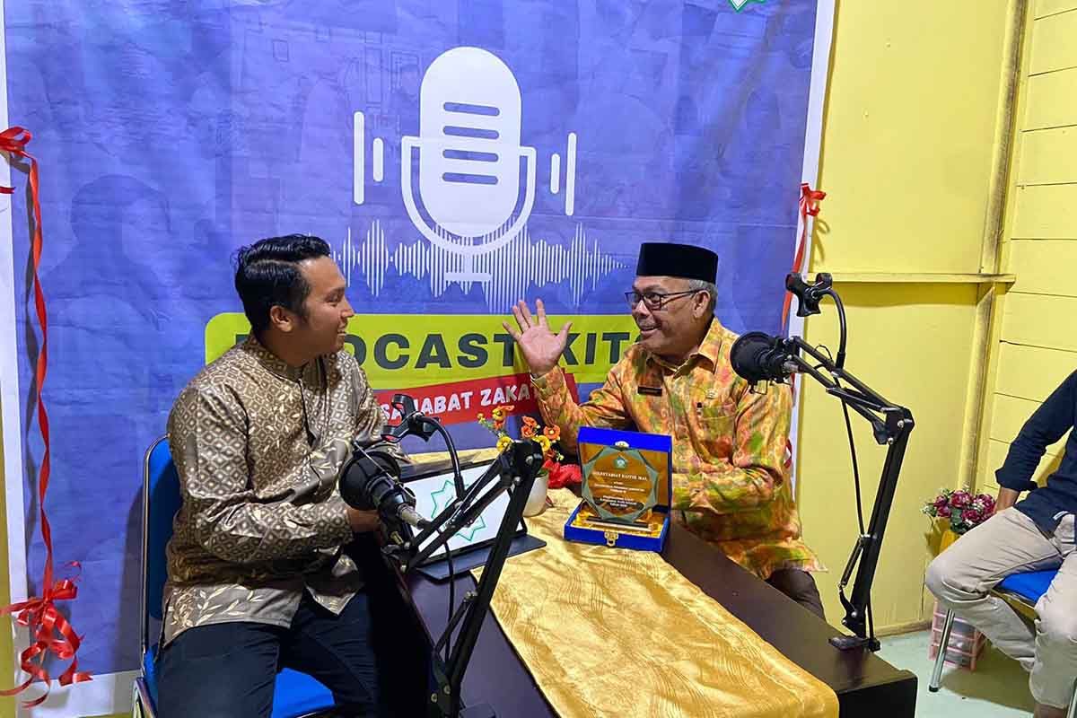 Pj Bupati Aceh Selatan luncurkan podcast Kito Sahabat Zakat