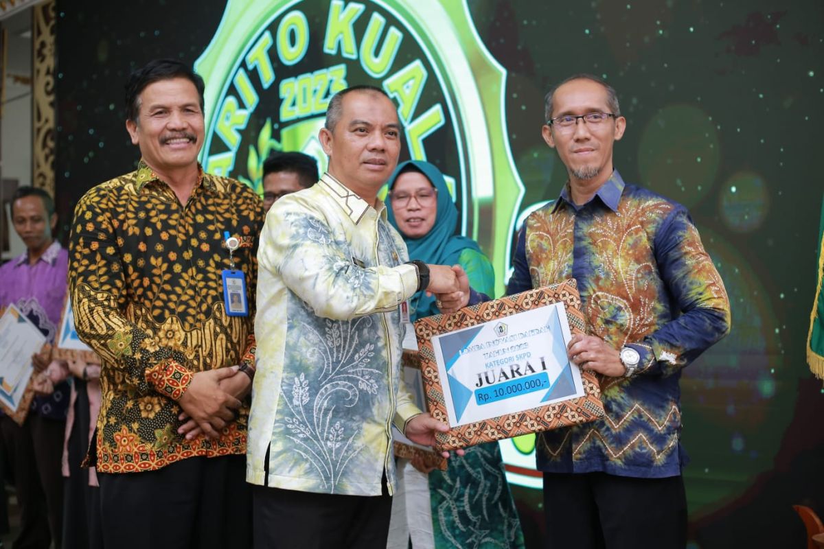 Dinas PMD Batola juara Lomba Inovasi Daerah Tingkat Kabupaten 2023