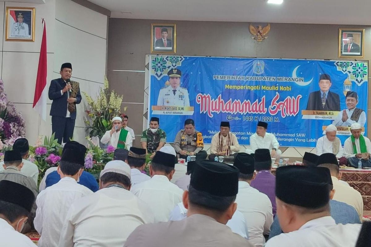 Pemkab Merangin gelar Maulid Nabi Muhammad