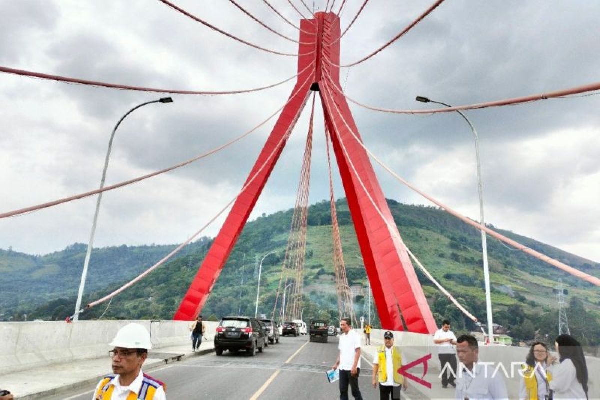 Kementerian PUPR: Jembatan Aek Tano Ponggol di Samosir Sumut dipercantik mulai 2024