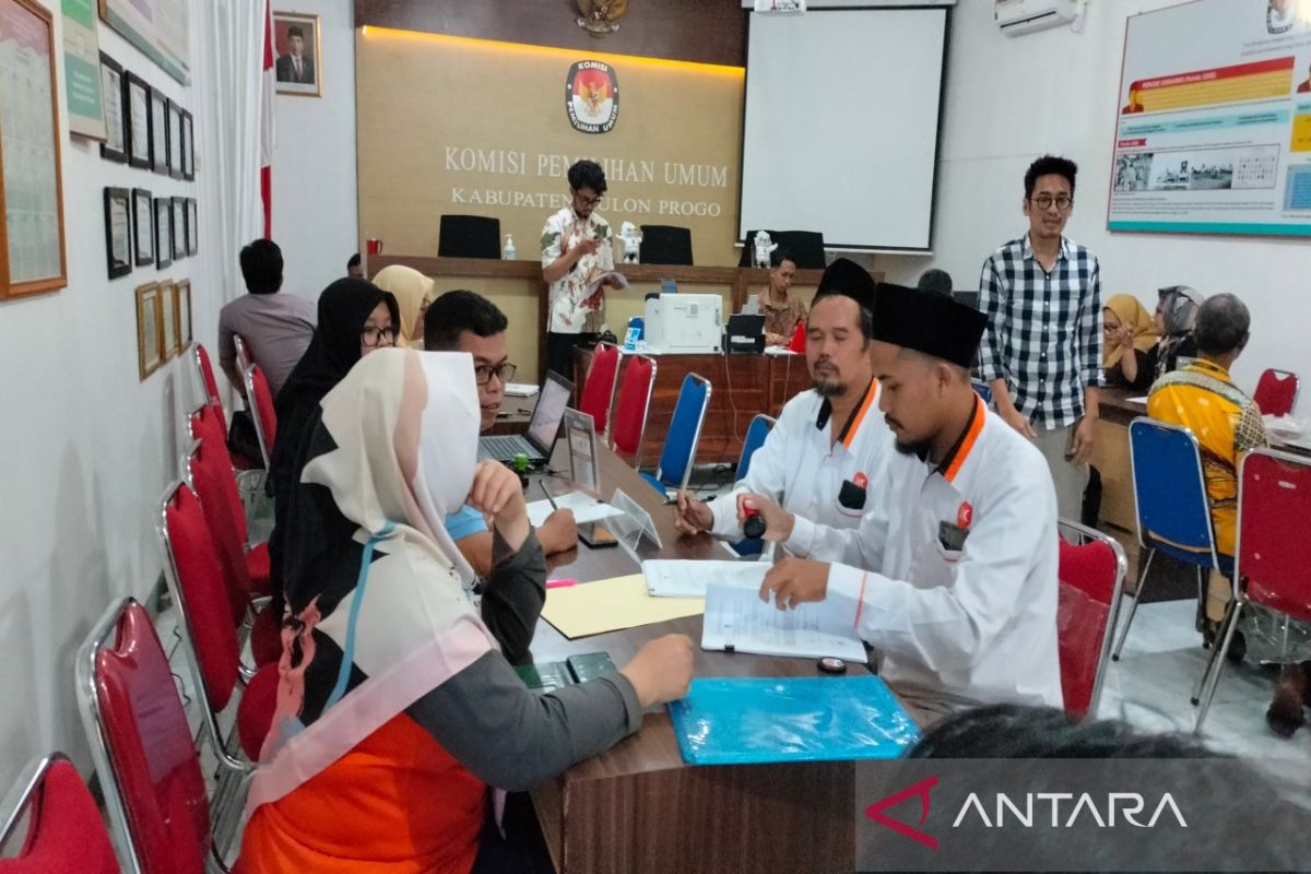 Lima parpol di Kulon Progo ajukan perubahan rancangan DCT