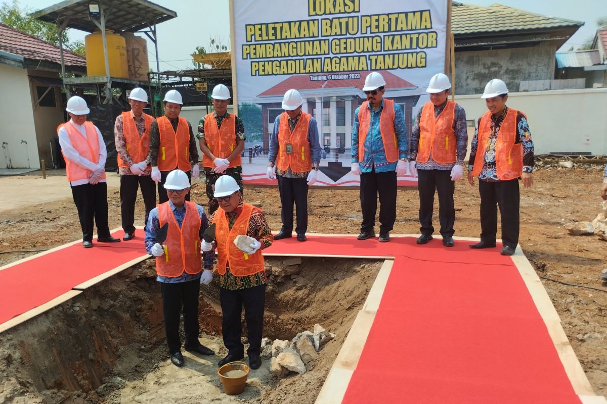 Dana pembangunan kantor PA Tanjung capai Rp22 miliar