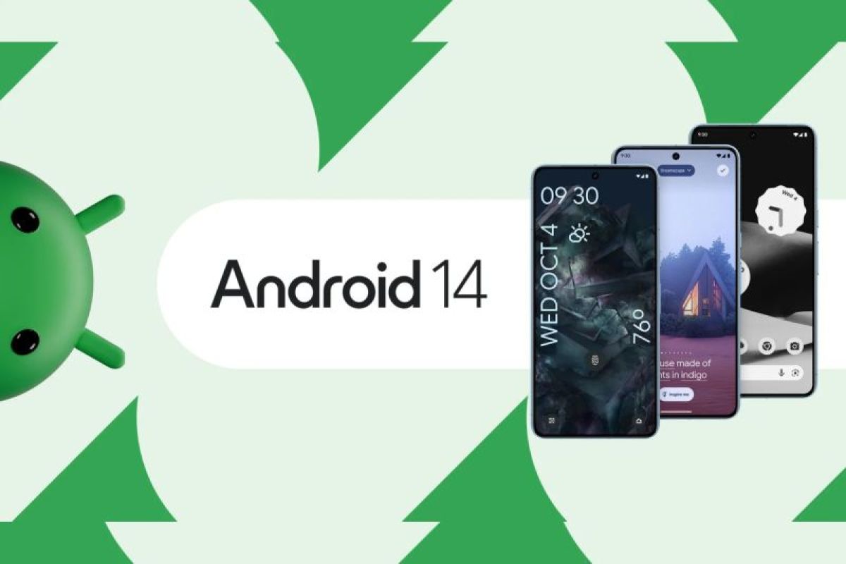Android 14 debut lewat Google Pixel