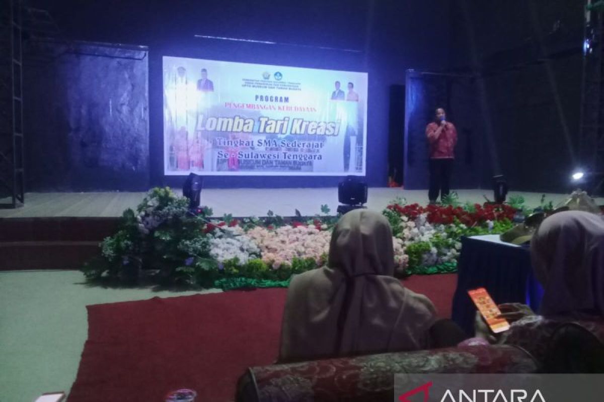 31 peserta milenial SMA-SMK sederajat di Kendari ikuti lomba tari kreasi