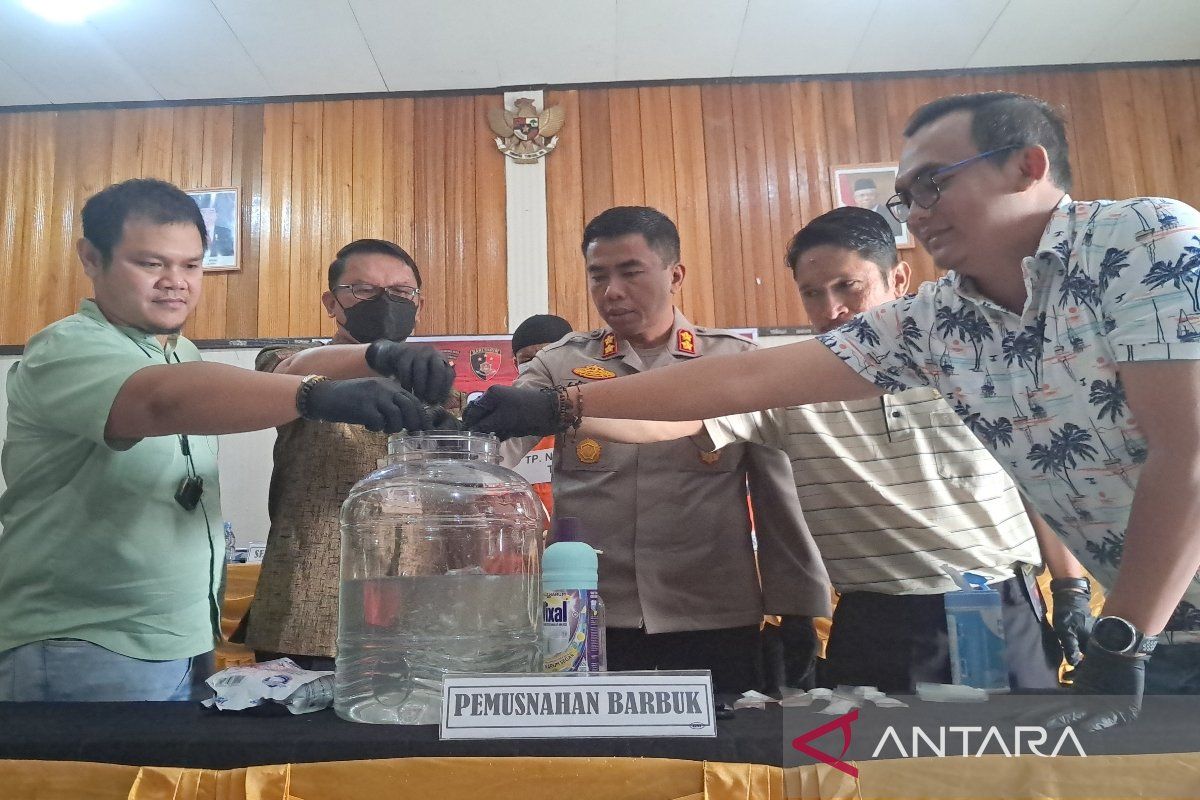 Penjabat Sekda Gumas berharap penindakan memberi efek jera pengedar narkotika