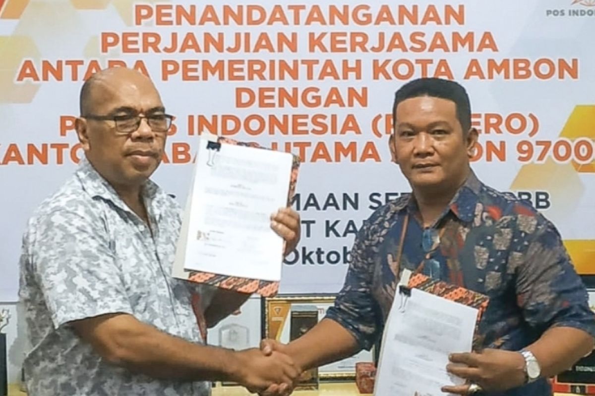BPPRD  Kota Ambon-Pos Indonesia jalin kerja sama pelayanan pajak