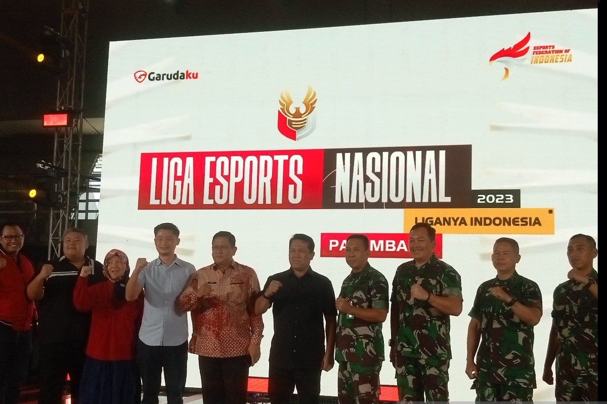 Kota Palembang tuan rumah Liga Esports Nasional 2023 seri pertama