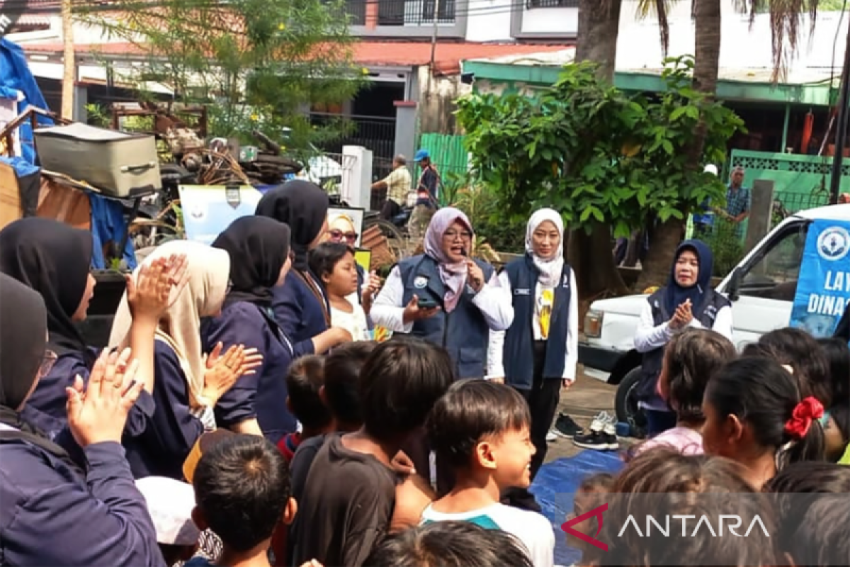 Penyintas kebakaran di Jakarta Selatan terima layanan psikososial