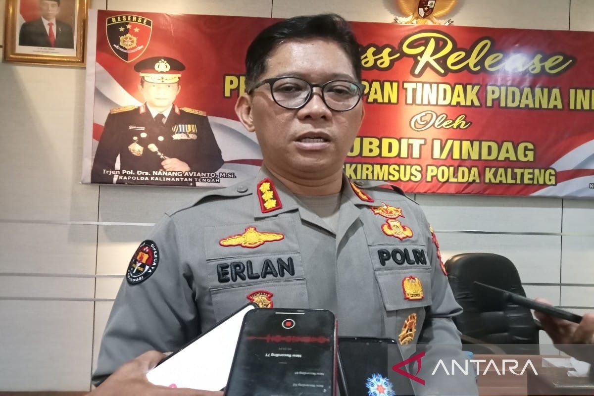 Polisi tangkap 13 pembakar lahan di Kalteng