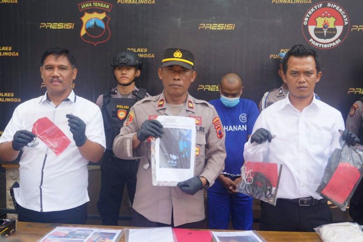 Polisi  tangkap residivis kasus pencurian bahan pangan di Purbalingga