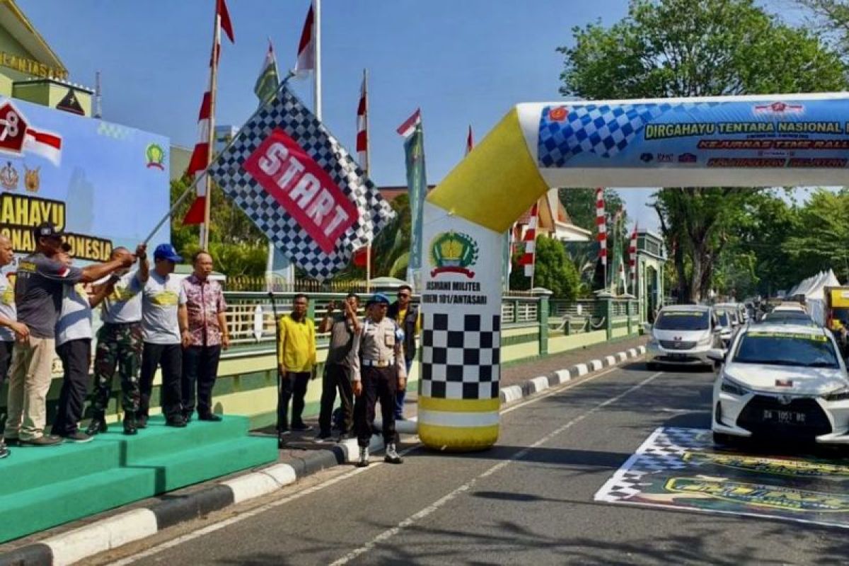 100 pembalap mengikuti Reli Antasari Wisata 2023 di Kalimantan Selatan
