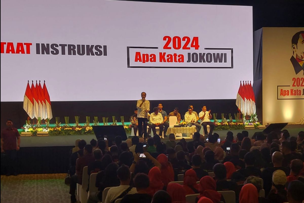 Government striving to suppress rice price inflation: President Jokowi