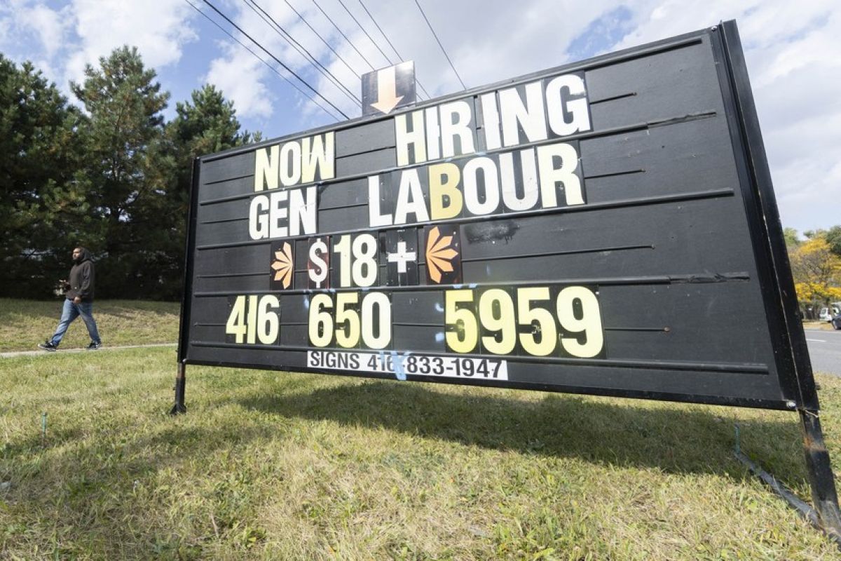 Lapangan kerja di Kanada meningkat pada September 2023