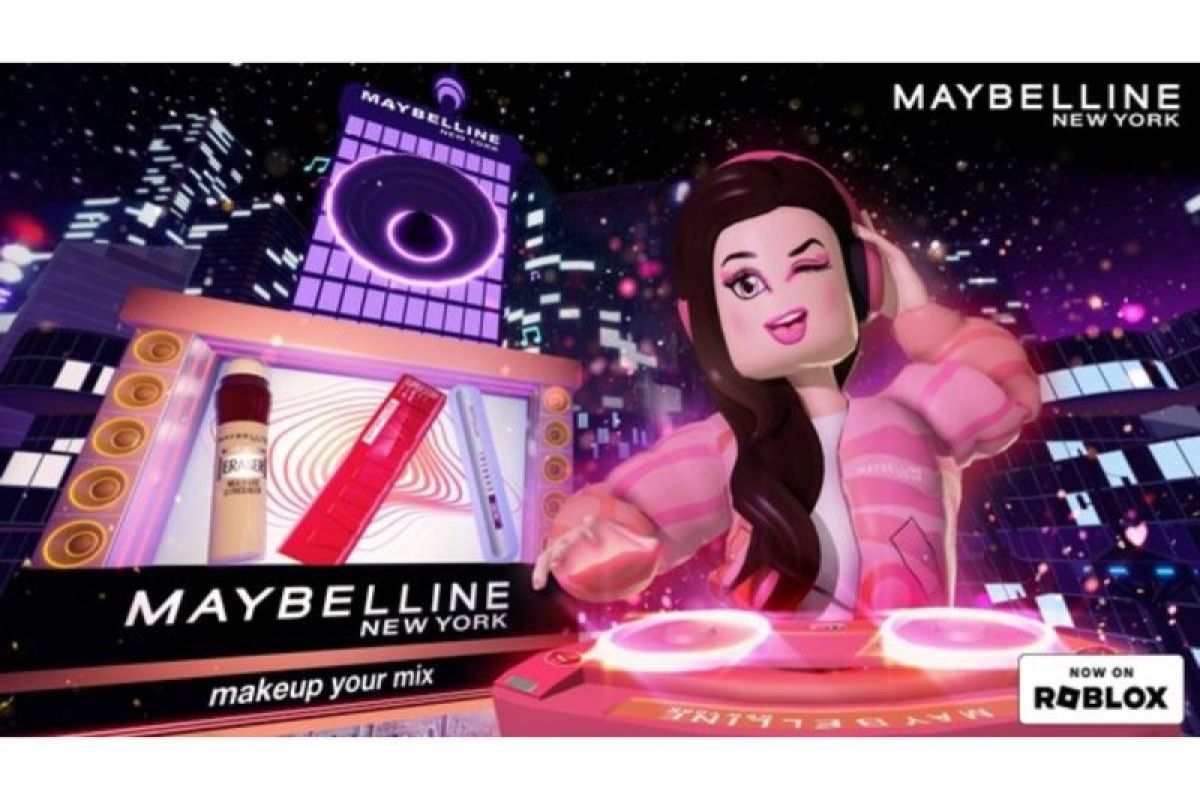 Maybelline New York Membuat Splash di Roblox: Petualangan Musik dan Tata Rias Digital