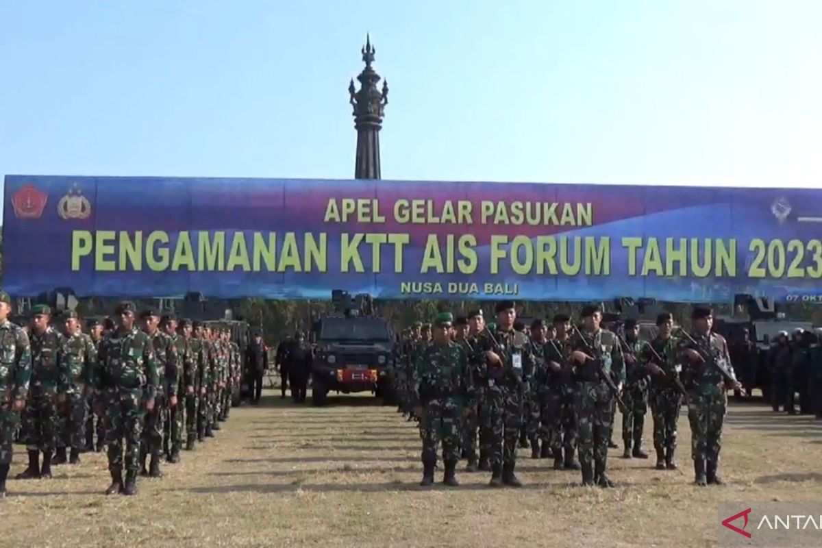 TNI - Polri kerahkan 15.581 personel amankan KTT AIS Forum