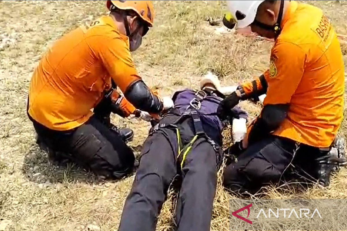 SAR Pontianak dan RSC Kuching latihan penyelamatan kecelakaan penerbangan