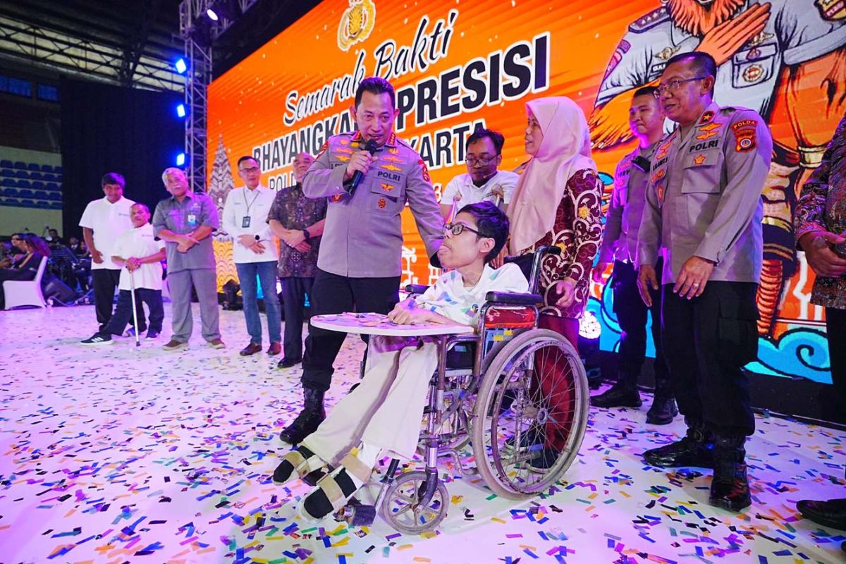 Kapolri launching aplikasi montir presisi yang digagas difabel