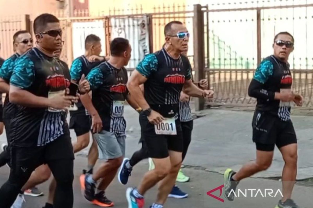 Kodam Hasanuddin dan BI Sulsel kolaborasi menggelar "Patriot Run"