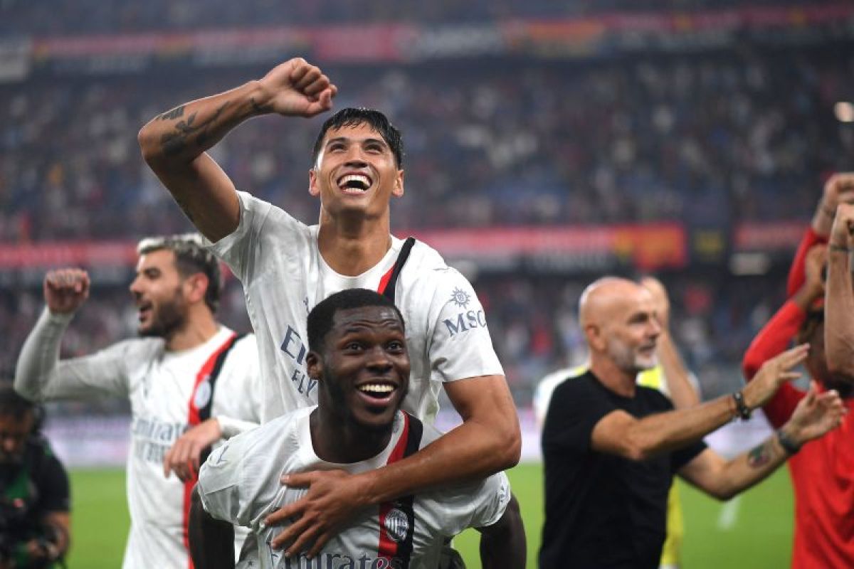 AC Milan ambil alih puncak klasemen Liga Italia setelah tekuk Genoa 1-0