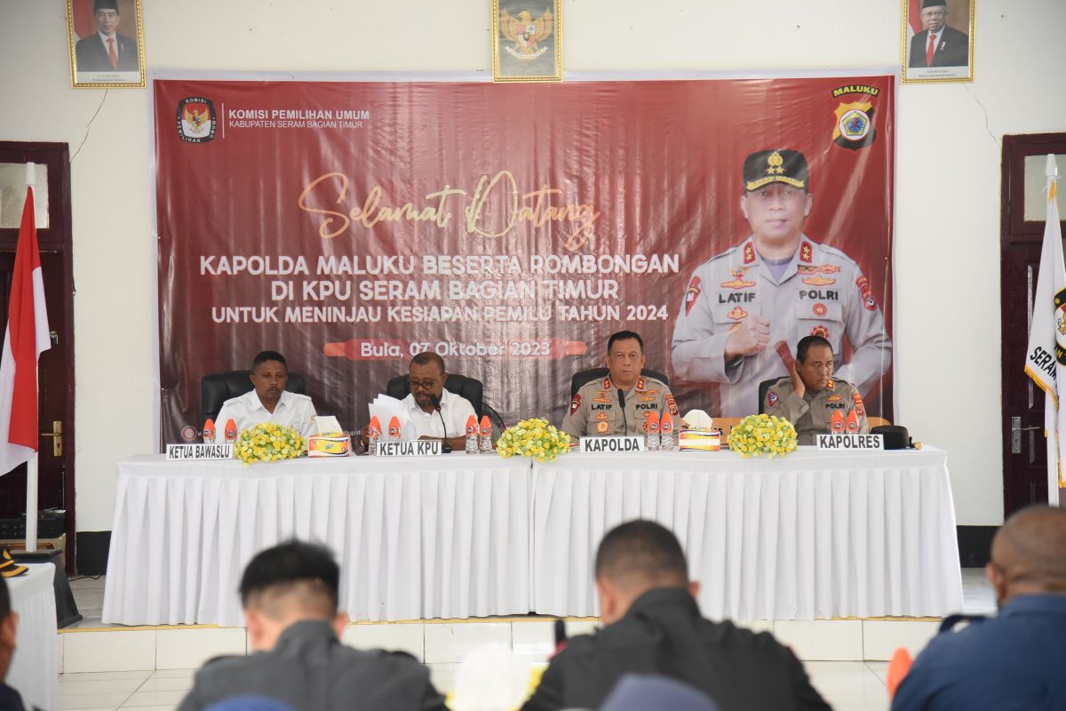 Kapolda Maluku ajak KPU-Bawaslu SBT sinergi wujudkan Pemilu damai