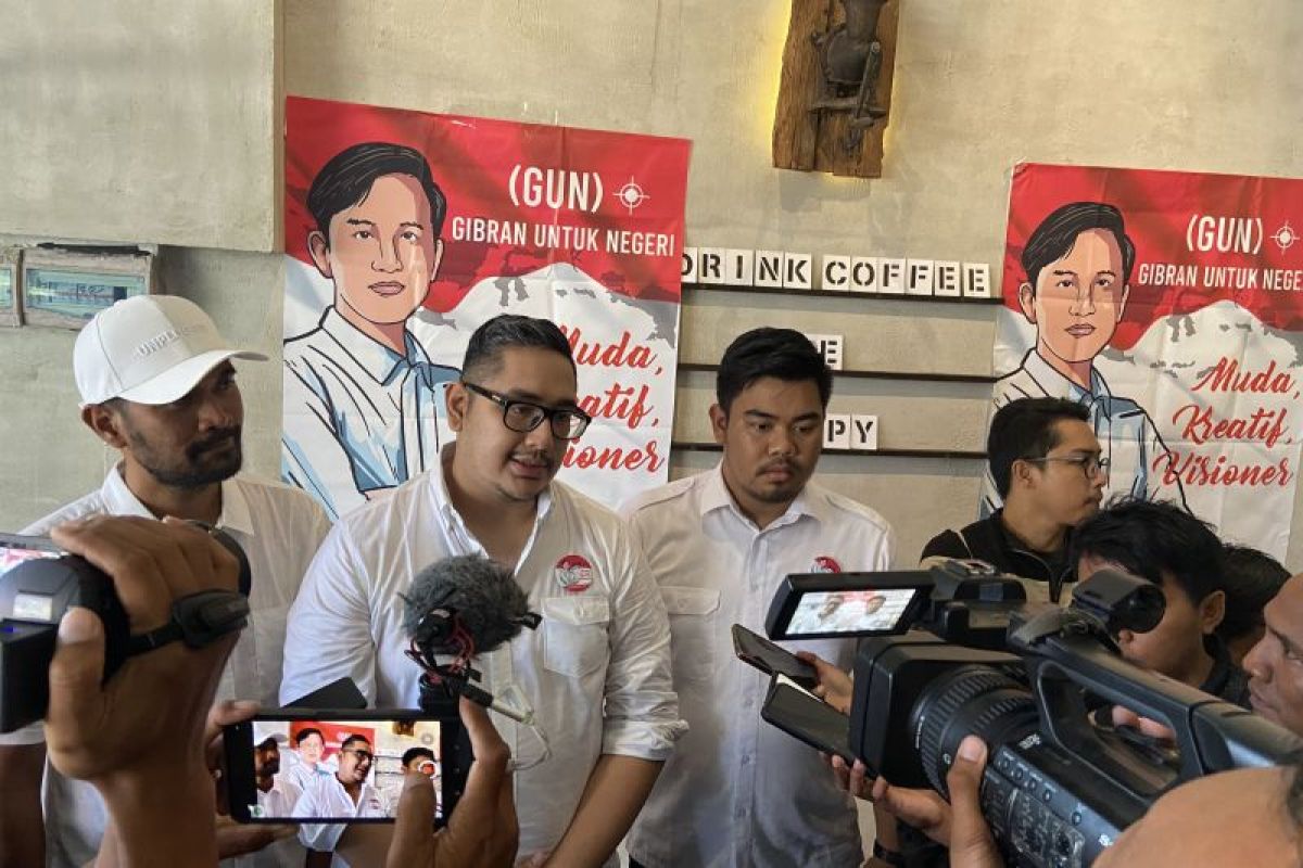 Relawan di Bali usulkan Gibran maju cawapres siapapun capresnya