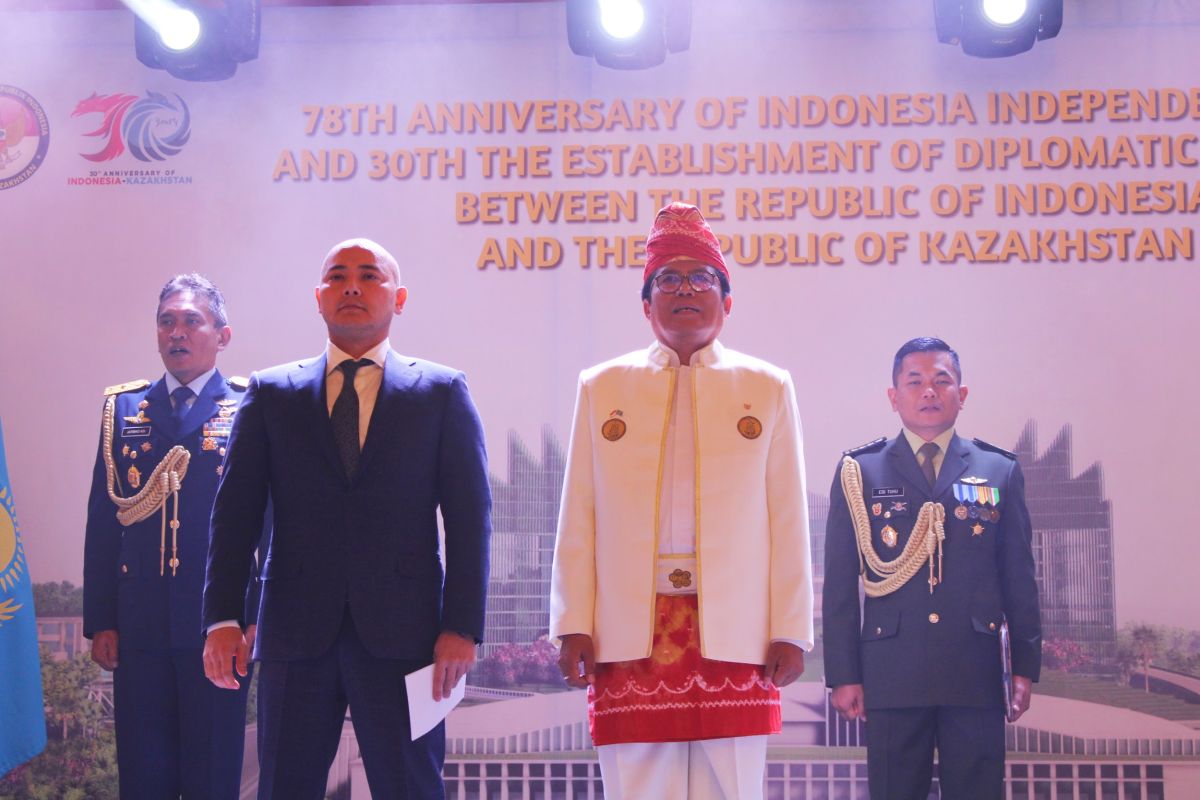 KBRI merayakan 30 tahun hubungan diplomatik Indonesia-Kazakhstan