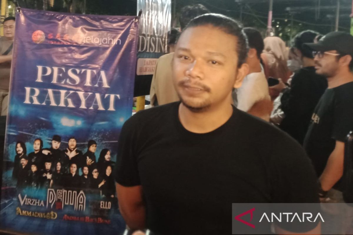 Konser "Pesta Rakyat" Dewa 19 di Jember gerakkan UMKM lokal