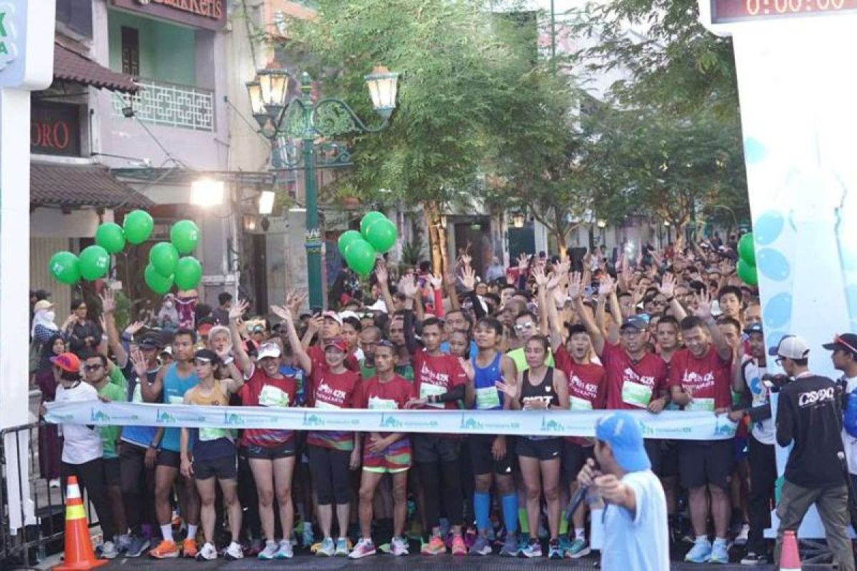 2.500 pelari ambil bagian dalam The International Yogyakarta 42K Marathon