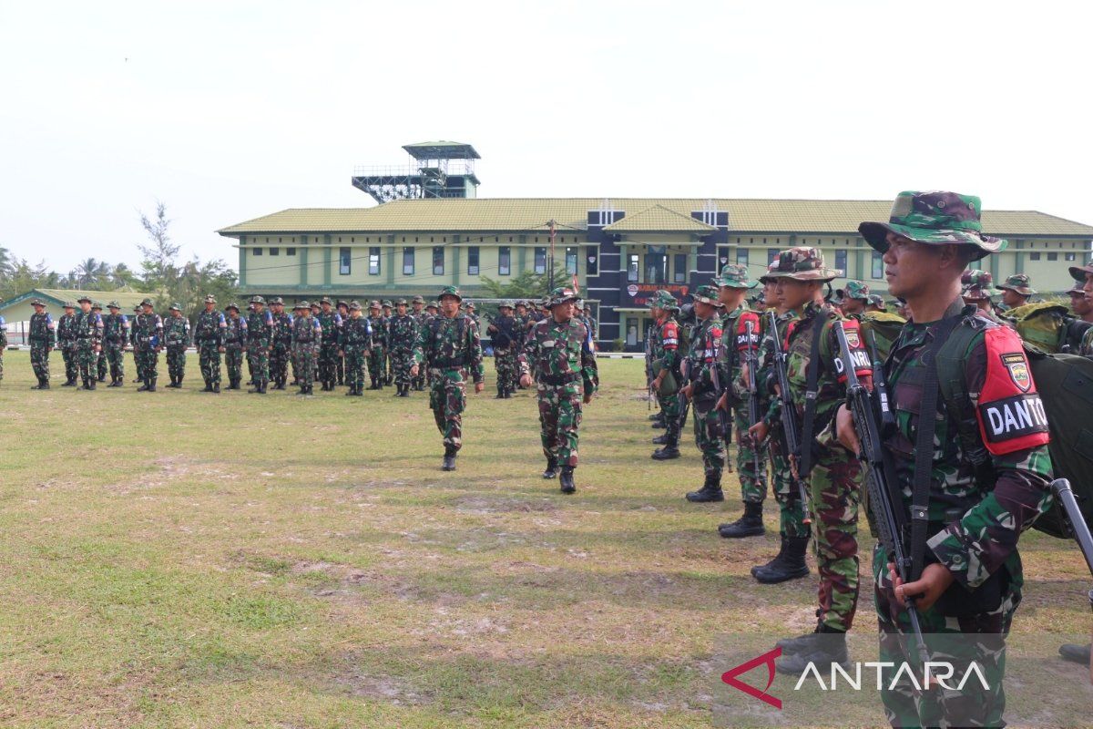 TNI Natuna gelar latihan uji siap tempur tingkat peleton