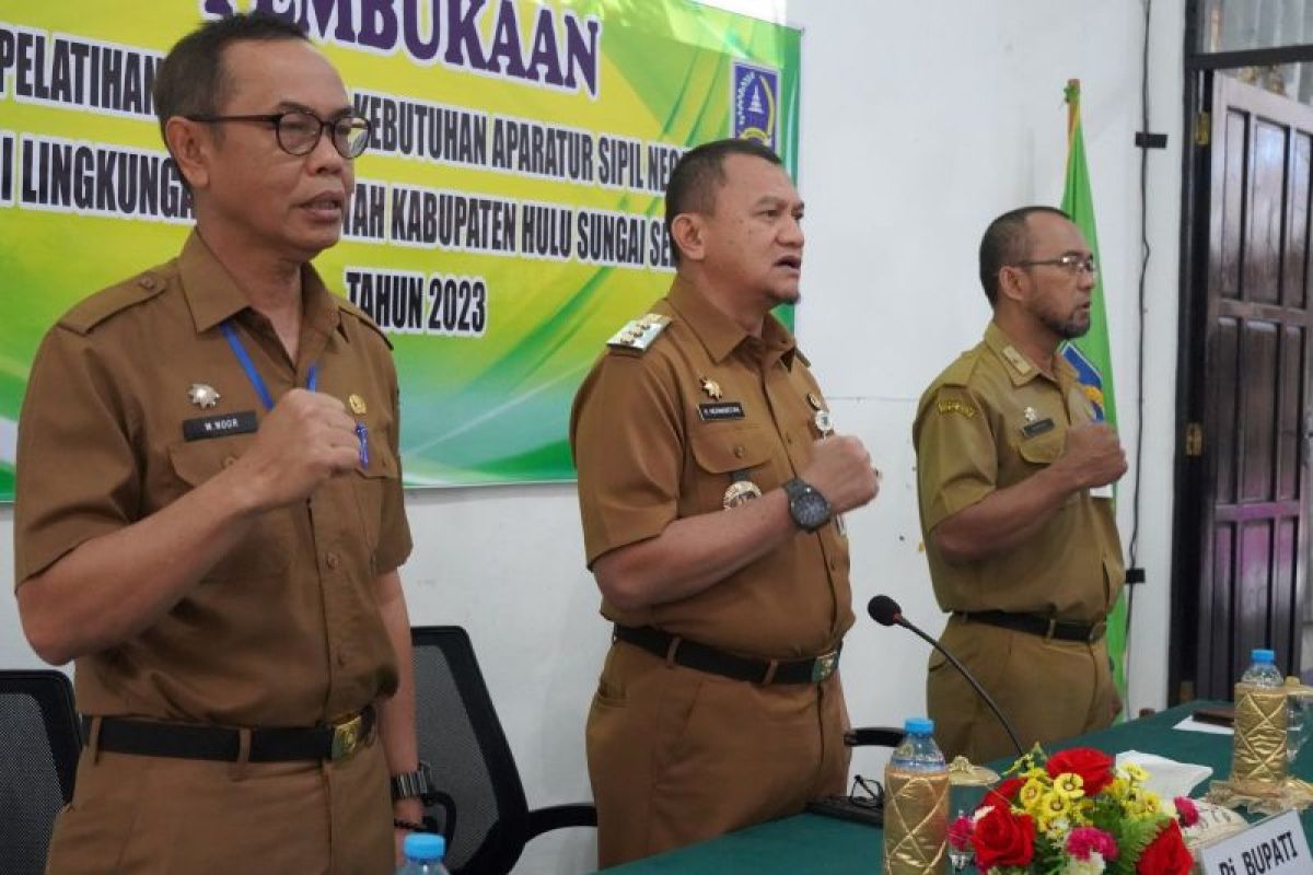 Pj Bupati HSS harapkan penyusunan kebutuhan ASN terintegrasi aplikasi SIASN