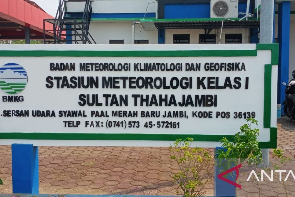 BMKG catat selama sepuluh bulan ada 2.703 titik panas di Jambi