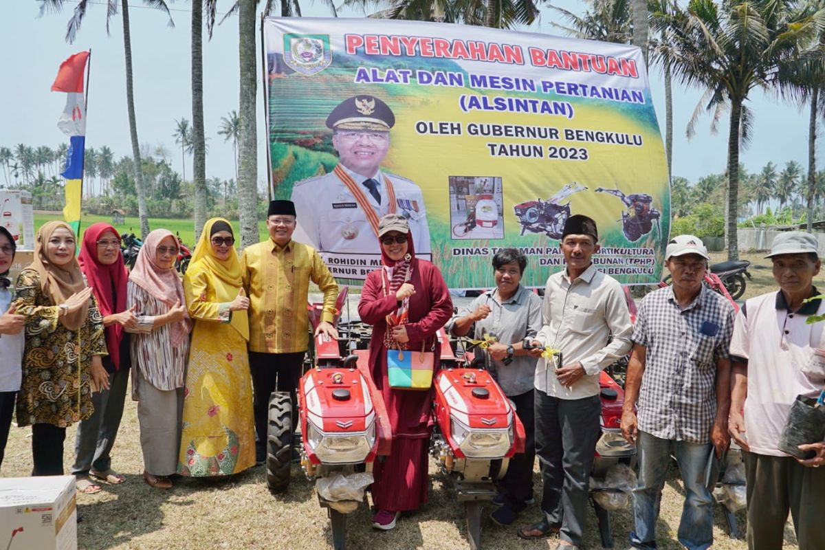 Bengkulu bantu alsintan tingkatkan produktivitas petani