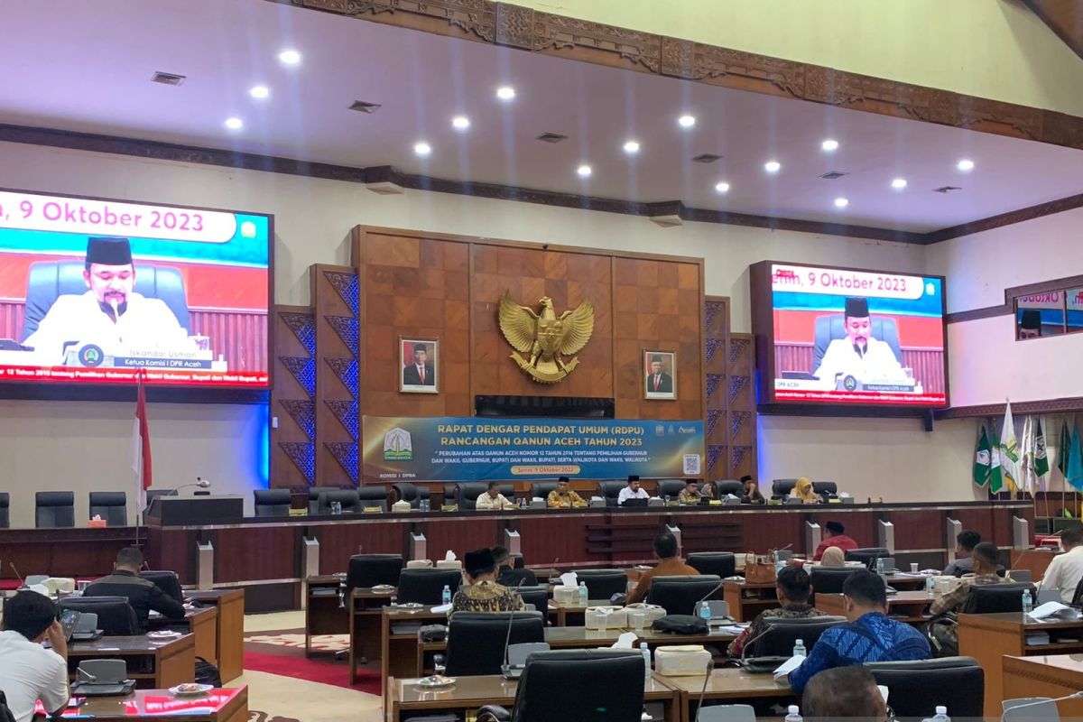 DPRA revisi pasal Qanun Pilkada Aceh, disesuaikan dengan ketentuan baru di pusat