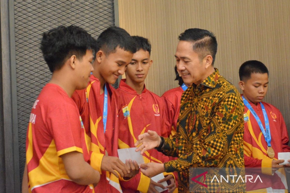 Juara umum Poprov, atlet taekwondo Palembang peroleh bonus