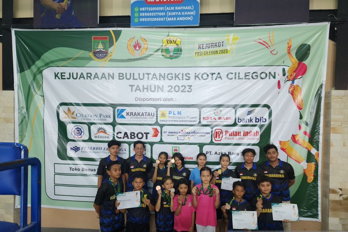 Cerita sukses bina atlet bulutangkis muda di Kota Cilegon